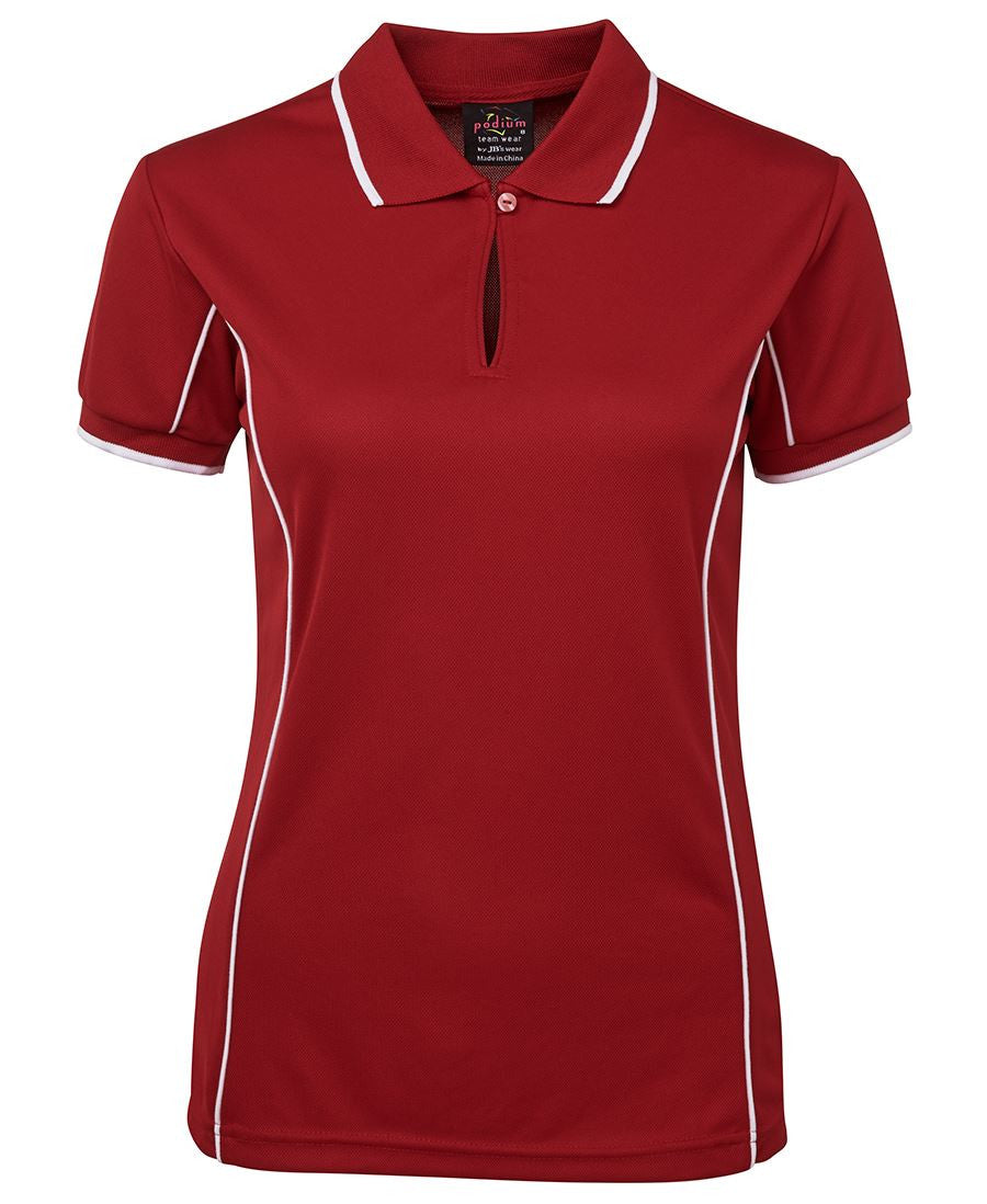JB&#39;s Wear Podium Ladies Piping Polo 1st (7LPI)