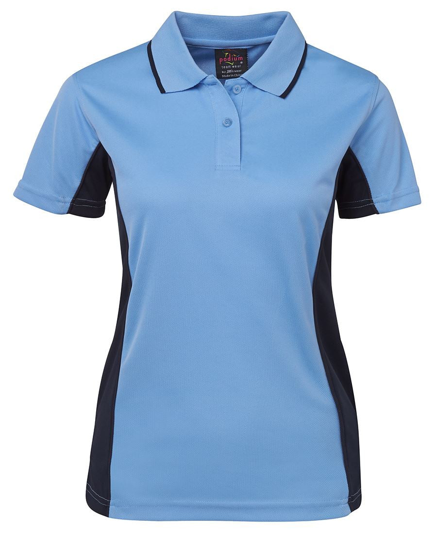 JB's Wear Podium Ladies Contrast Polo (7LPP)