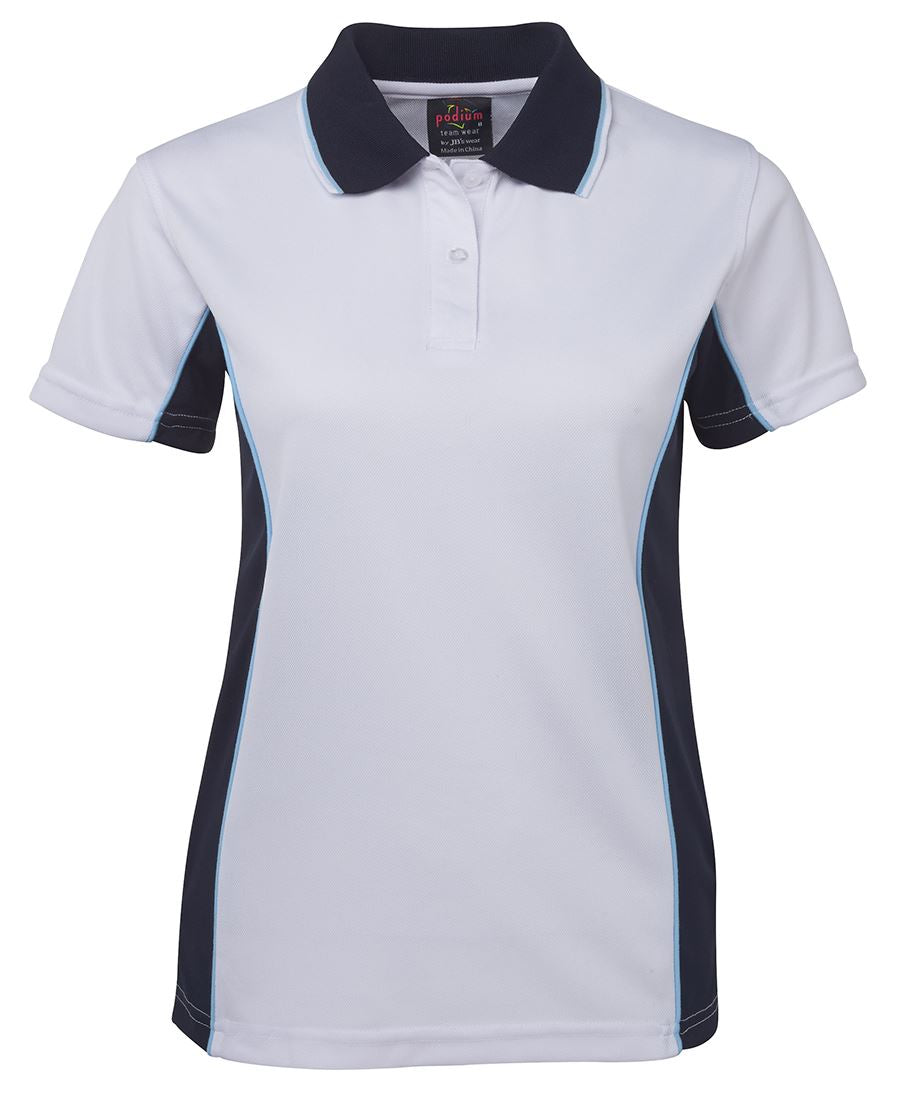 JB's Wear Podium Ladies Contrast Polo (7LPP)