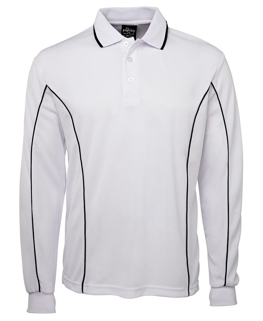 JB&#39;s Wear Podium Long Sleeve Piping Polo (7PIPL)