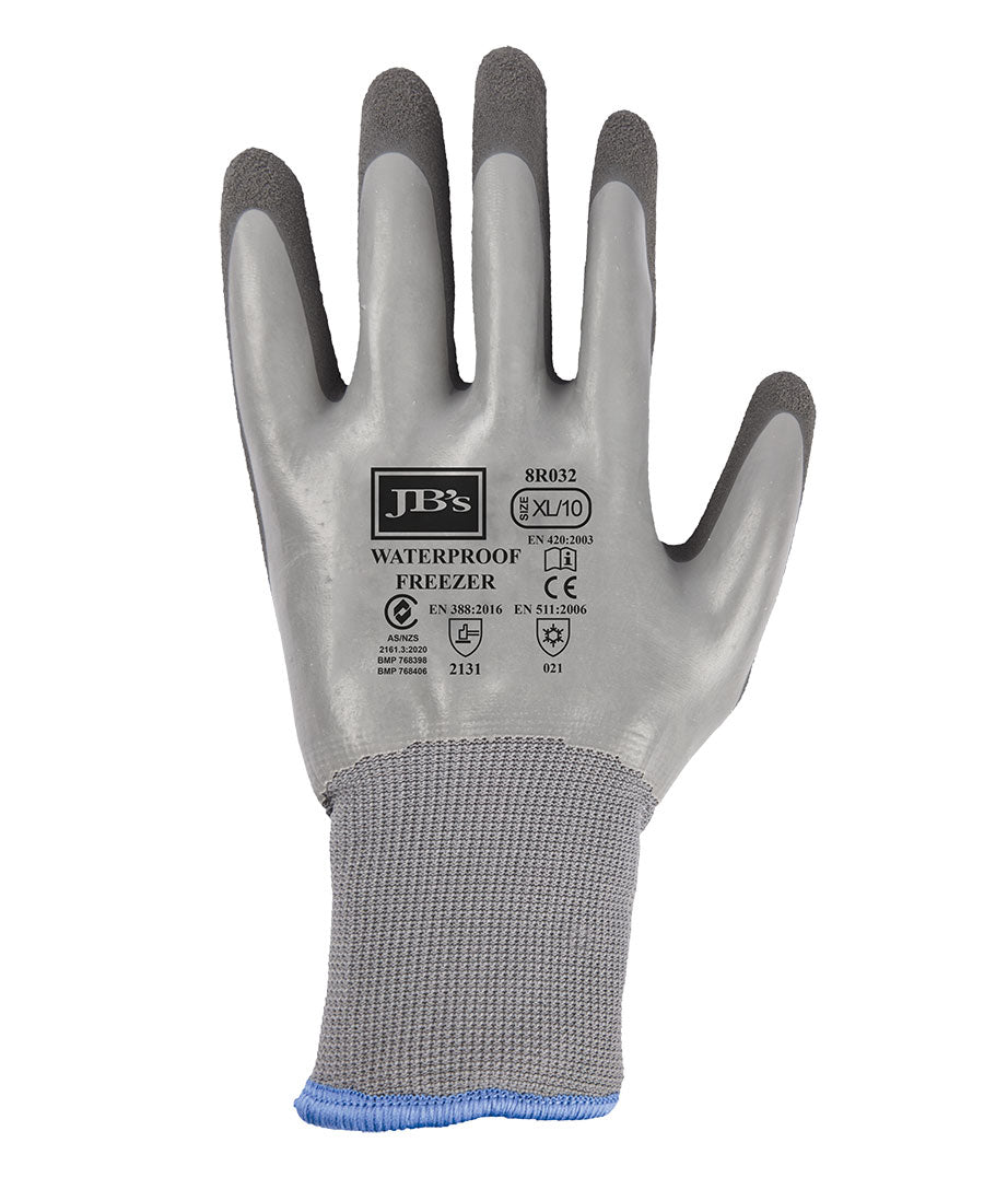 JB's Wear Waterproof Latex Coat Freezer Glove 5 Pack (8R032)