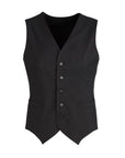 Biz Corporate Mens Peaked Vest with Knitted Back (90111)