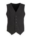 Biz Corporate Mens Peaked Vest with Knitted Back (94011)