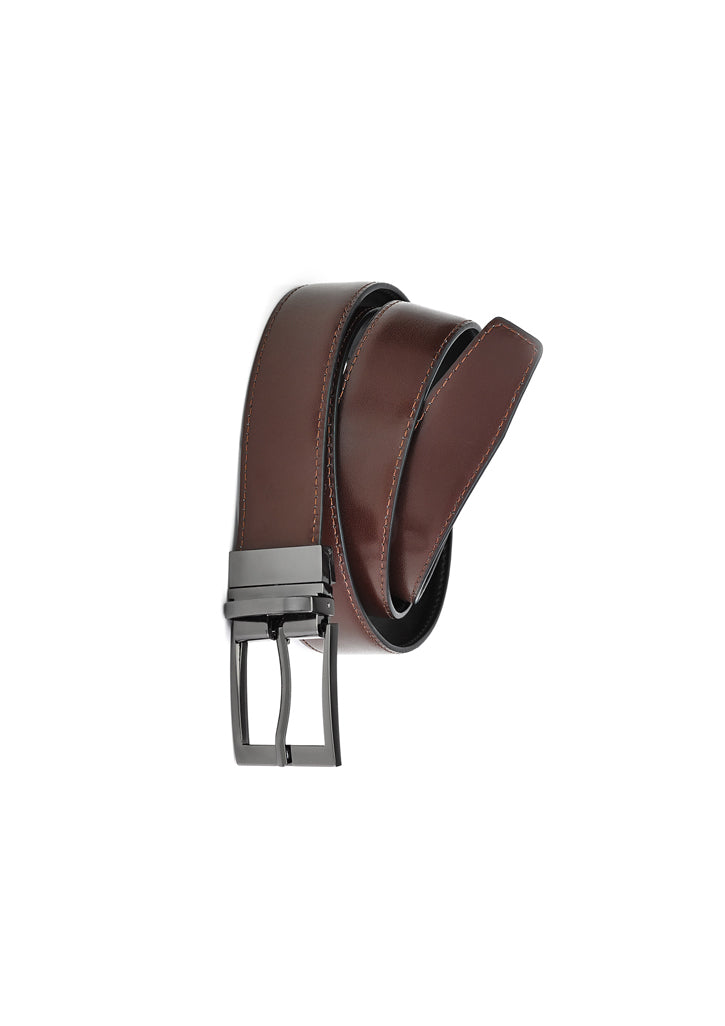 Biz Corporate Mens Leather Reversible Belt (99300)