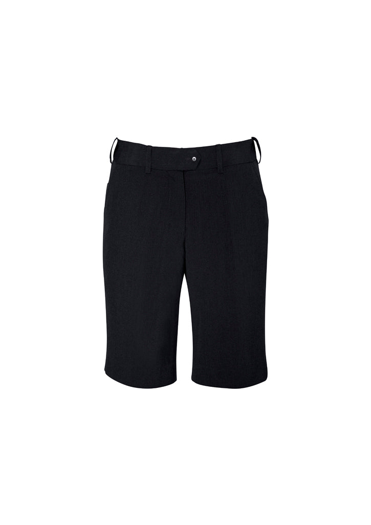 Biz Corporate Advatex Ladies Adjustable Waist Short (A11519)-Clearance