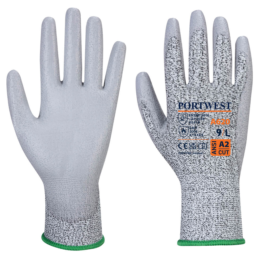 Portwest LR CUT PU Palm Glove (A620)