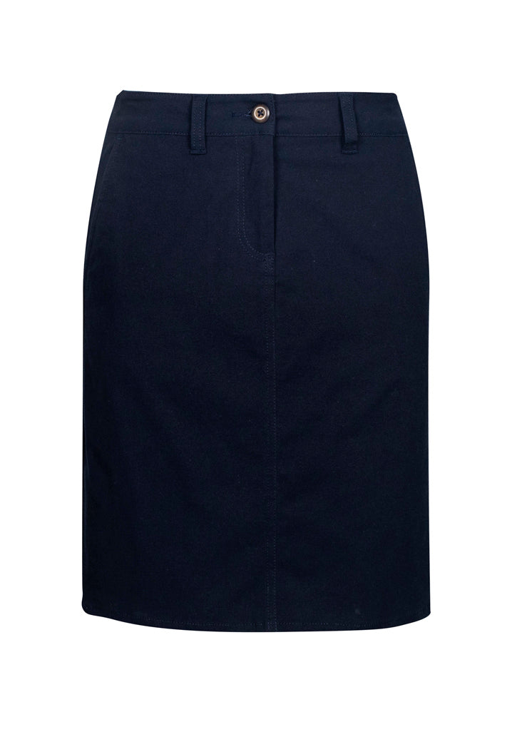 Biz Collection Ladies Lawson Chino Skirt (BS022L)