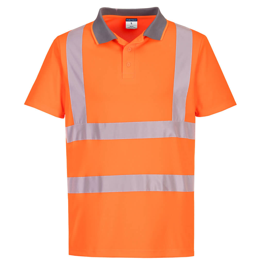 Portwest Eco Hi-Vis Polo Shirt S/S (6 Pack) (EC10 )