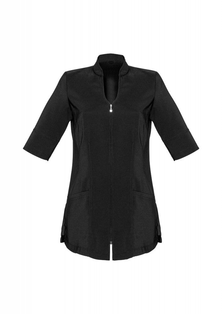 Biz Collection Bliss Zip Front Tunic (H632L)-Clearance