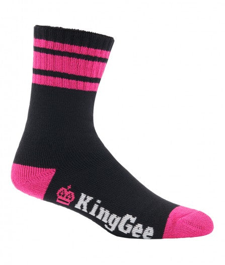 King Gee Women's Bamboo Sock 3 Pack (K49015)