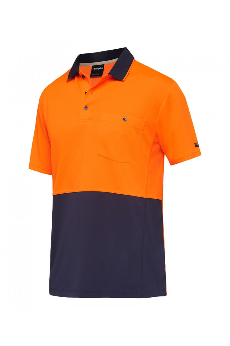 King Gee Workcool Hyperfreeze Spliced Polo Short Sleeve (K54205)