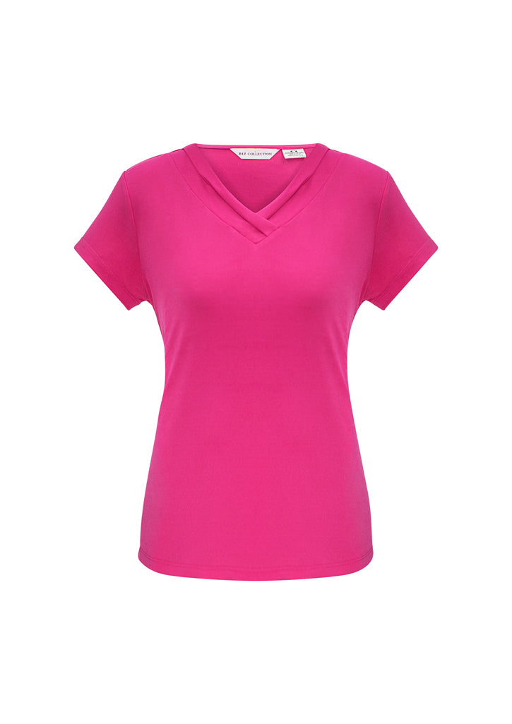 Biz Collection Ladies Lana Short Sleeve Top (K819LS)