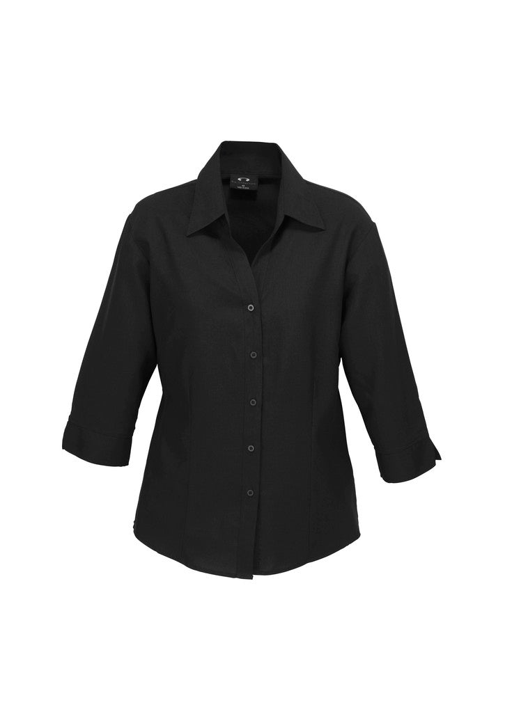Biz Collection Ladies Plain Oasis 3/4 Sleeve Shirt (LB3600)