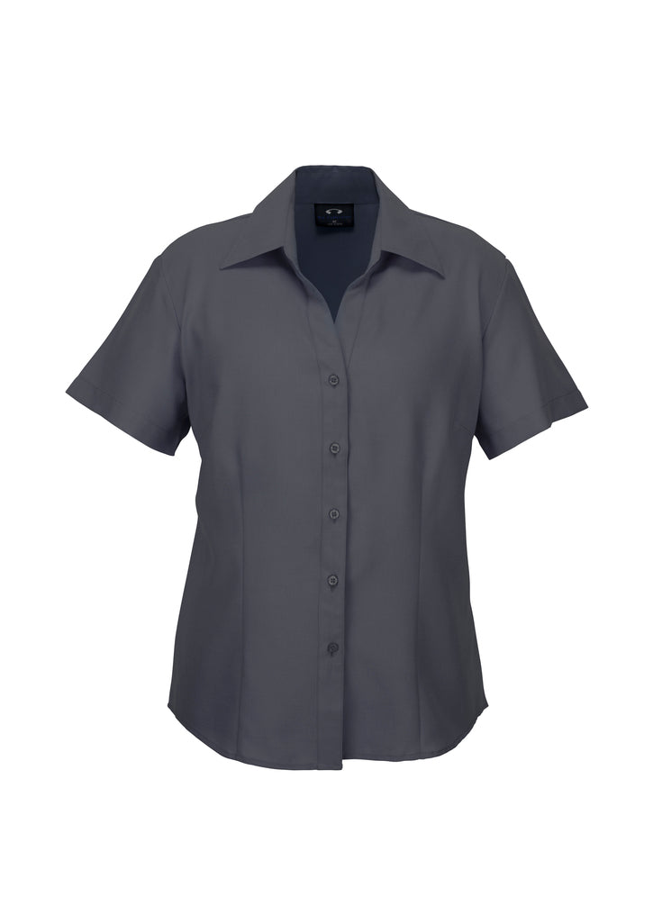 Biz Collection Womens Oasis Short Sleeve Shirt  (LB3601)