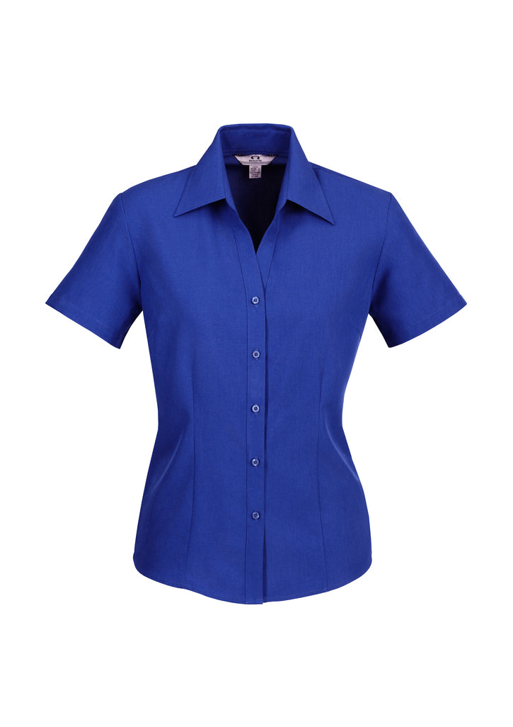 Biz Collection Womens Oasis Short Sleeve Shirt  (LB3601)