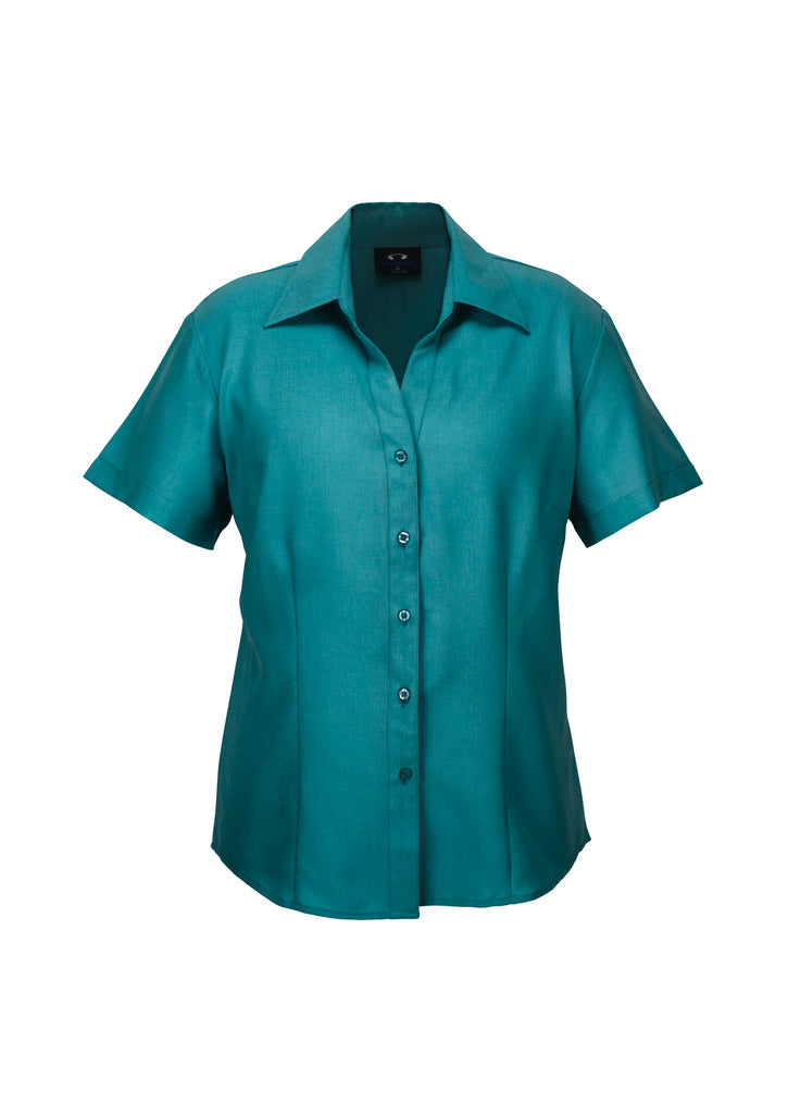 Biz Collection Womens Oasis Short Sleeve Shirt  (LB3601)