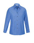 Biz Collection Ladies Wrinkle Free Chambray Long Sleeve Shirt (LB6201)
