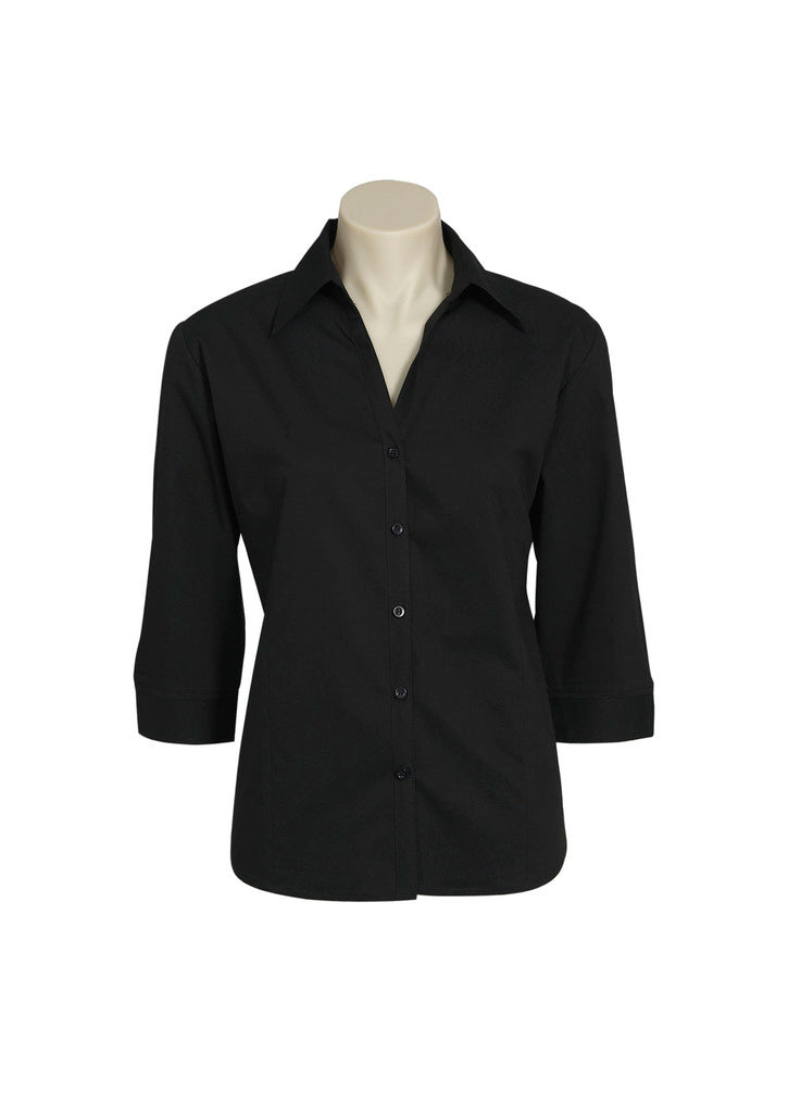 Biz Collection Ladies Metro 3/4 Sleeve Shirt (LB7300)