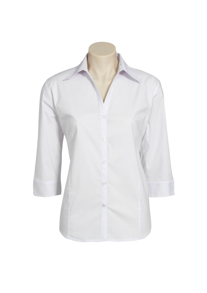 Biz Collection Ladies Metro 3/4 Sleeve Shirt (LB7300)