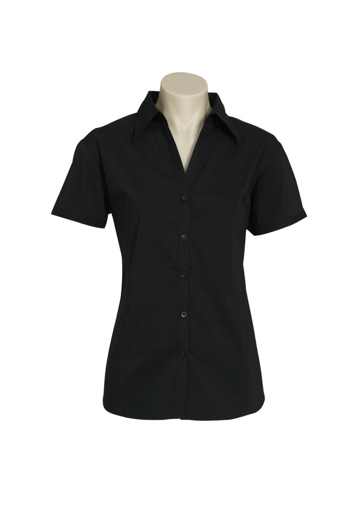 Biz Collection Ladies Metro Short Sleeve Shirt (LB7301)