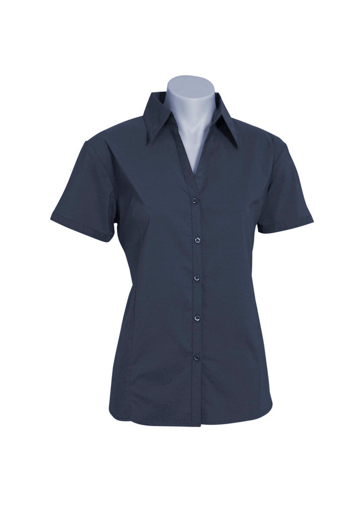 Biz Collection Ladies Metro Short Sleeve Shirt (LB7301)