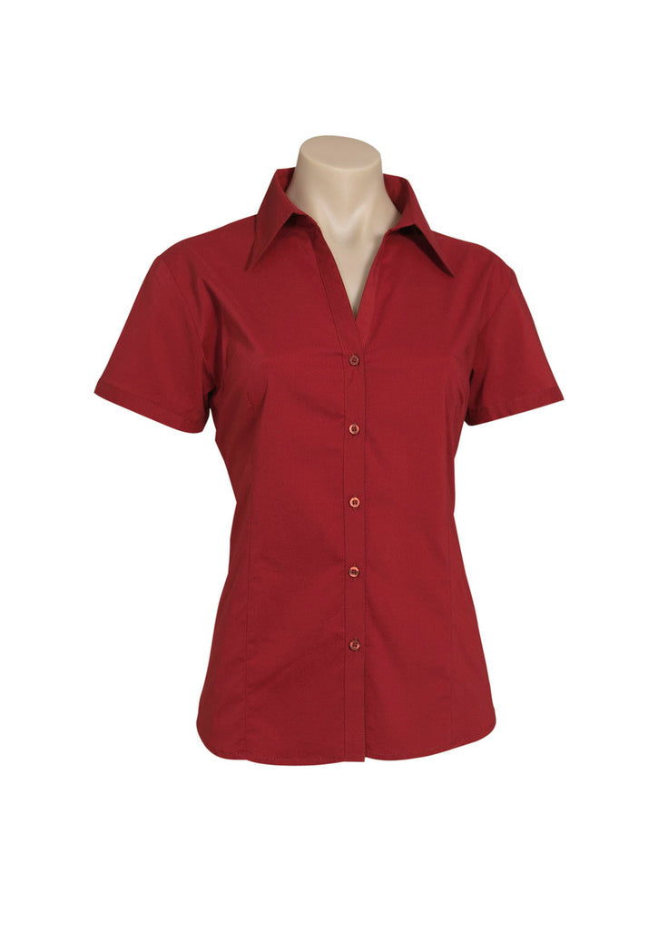 Biz Collection Ladies Metro Short Sleeve Shirt (LB7301)