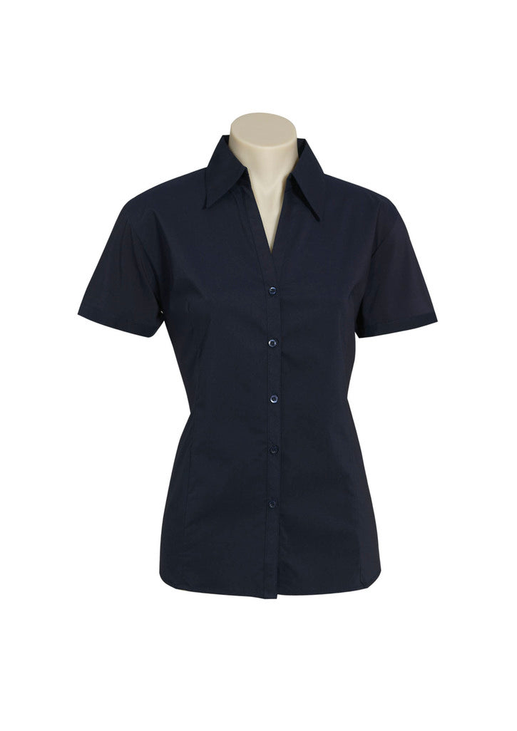 Biz Collection Ladies Metro Short Sleeve Shirt (LB7301)