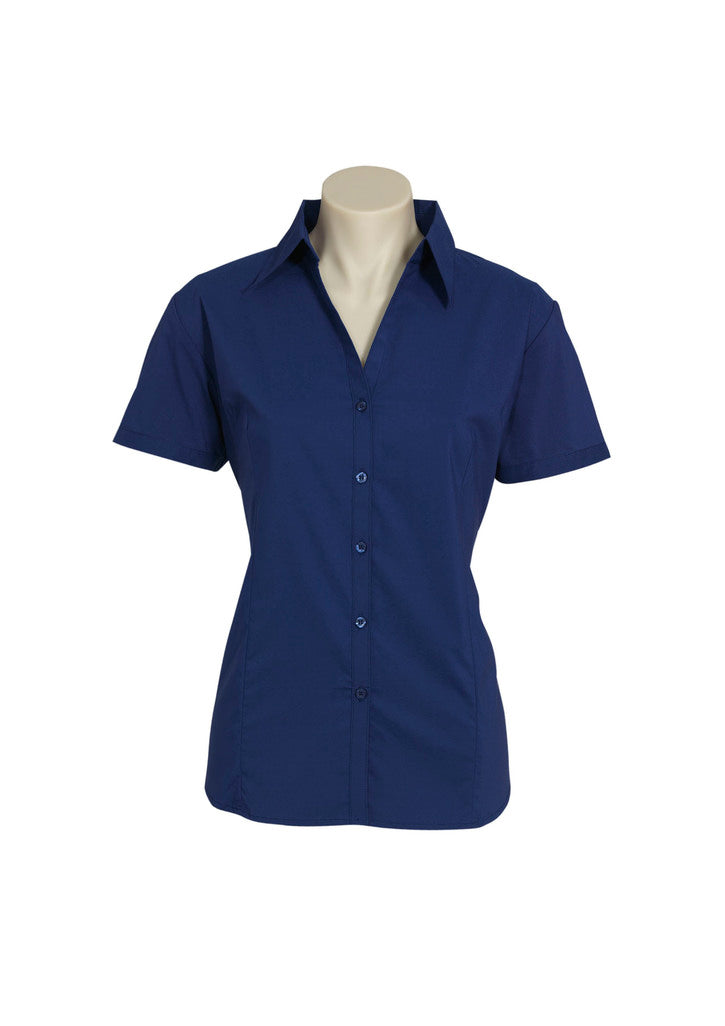 Biz Collection Ladies Metro Short Sleeve Shirt (LB7301)