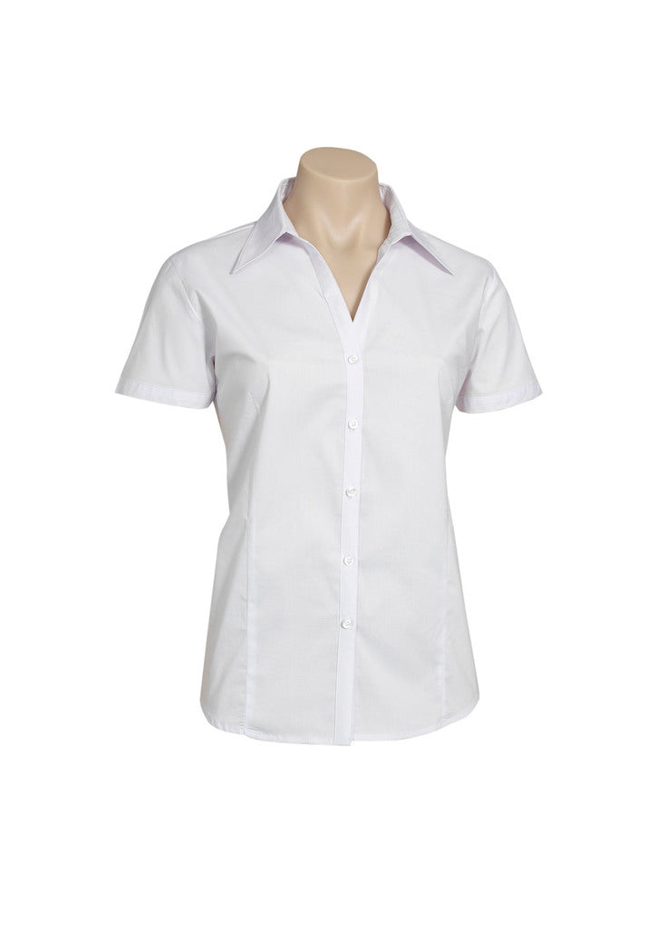 Biz Collection Ladies Metro Short Sleeve Shirt (LB7301)
