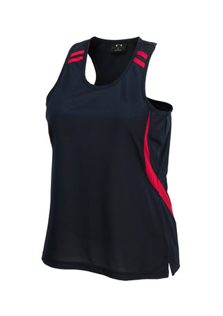 Biz Collection Ladies Flash Singlet 2nd (LV3125)-Clearance