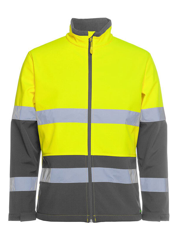 JB's Wear Hi Vis D+N Water Resistant Softshell Jacket (6DWJ)