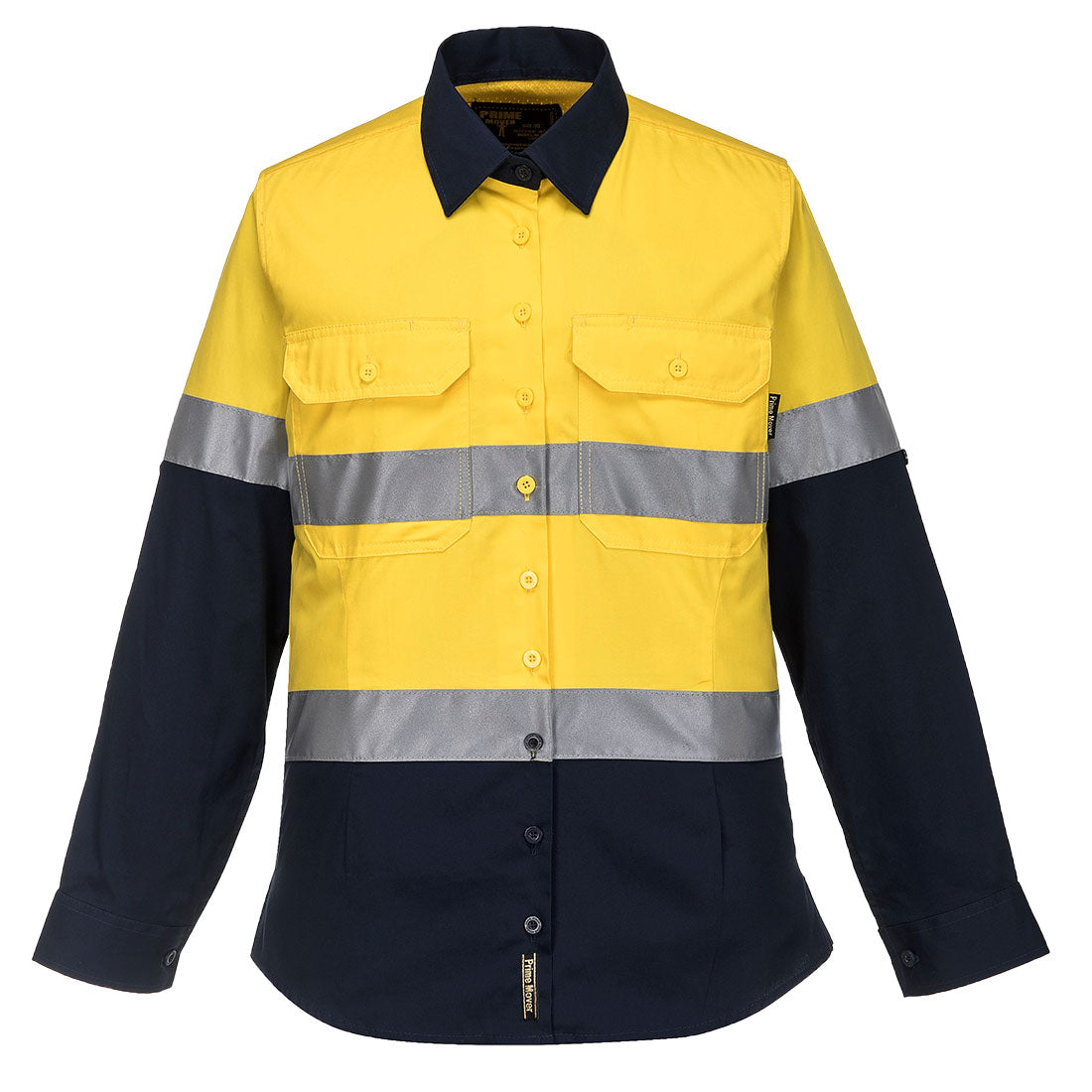 Portwest Ladies 2 Tone Lightweight Long Sleeve Shirt with Tape (ML808)
