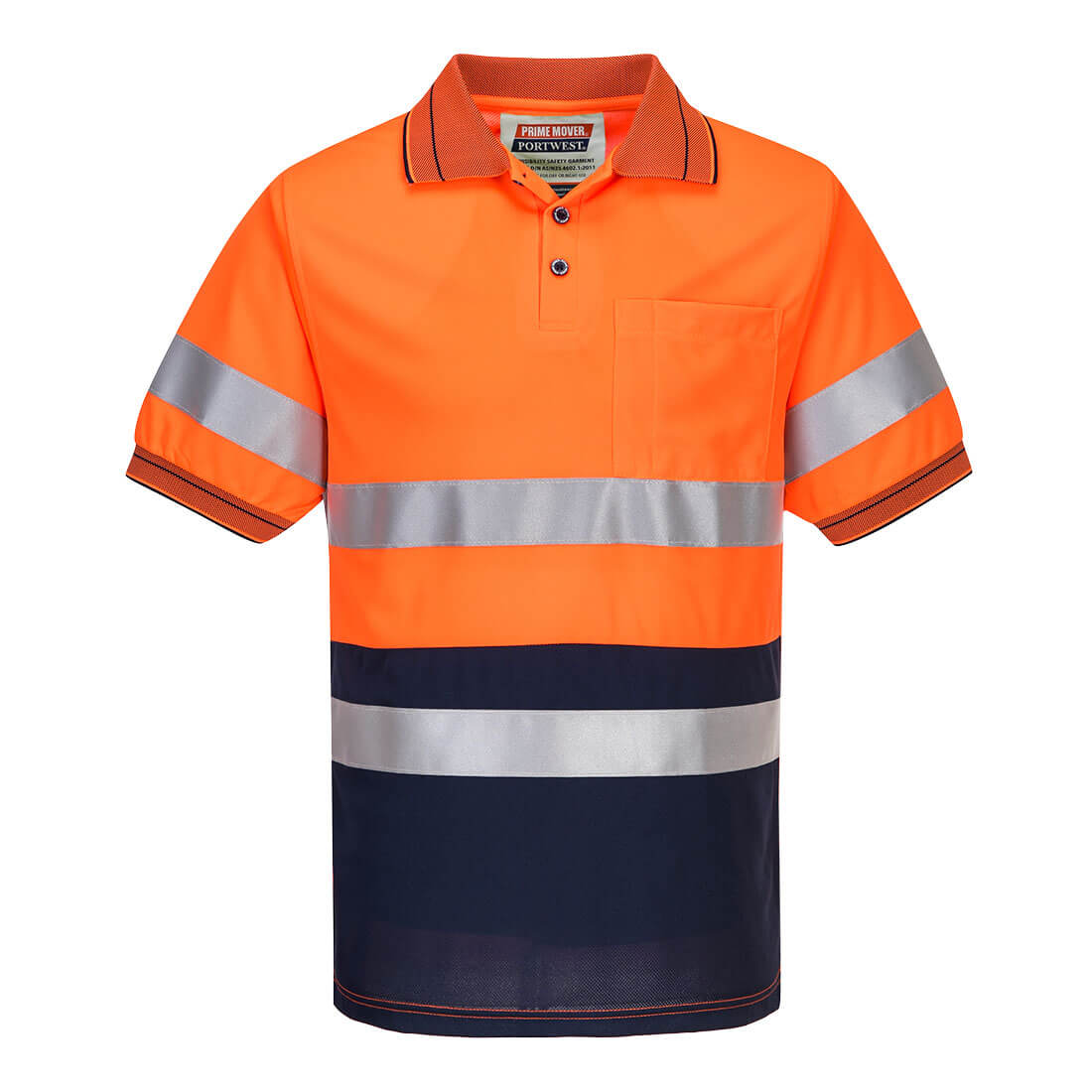 Portwest Short Sleeve Micro Mesh Polo with Tape (MP510)
