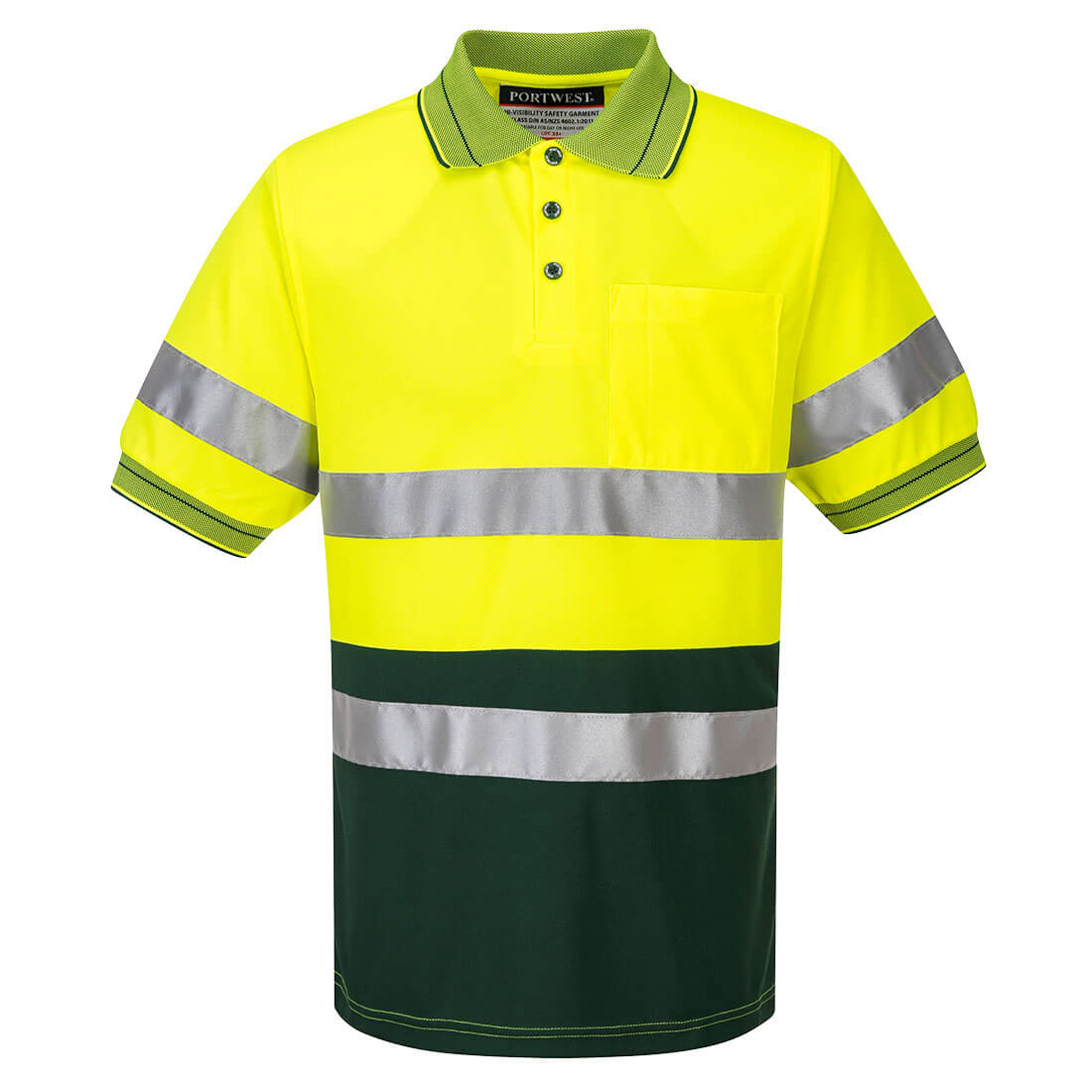 Portwest Short Sleeve Micro Mesh Polo with Tape (MP510)