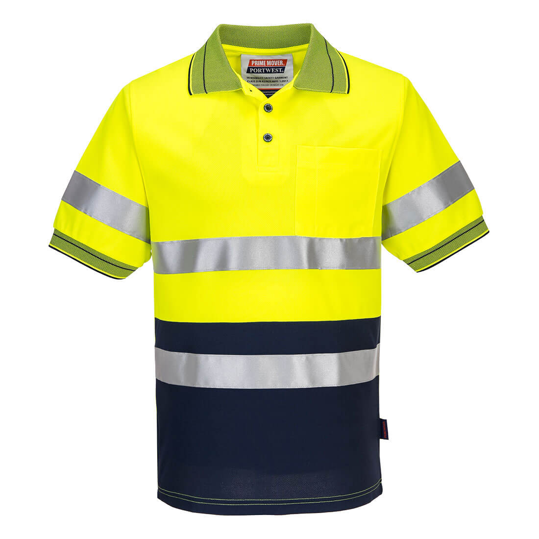 Portwest Short Sleeve Micro Mesh Polo with Tape (MP510)