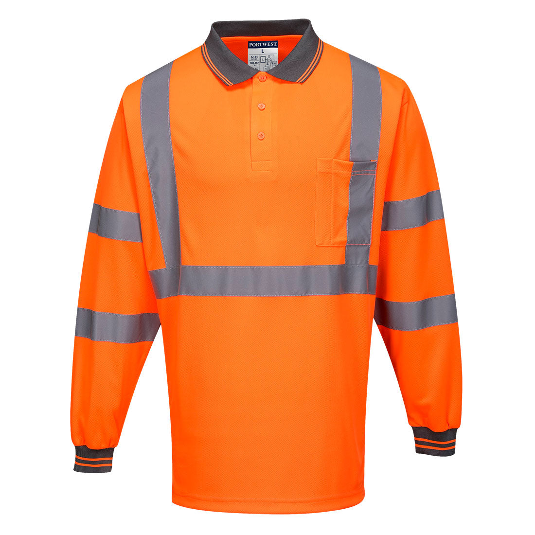 Portwest X Back L/S Polo (MP713)