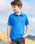 Biz Collection Kids Action Short Sleeve Polo- (P206KS)