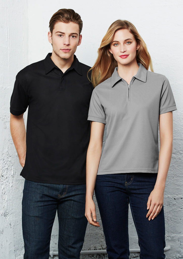 Biz Collection Mens Micro Waffle Short Sleeve Polo (P3300)