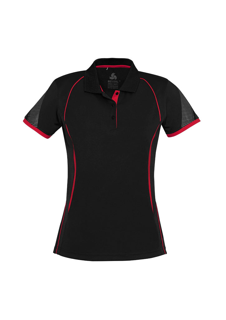 Biz Collection Womens Razor Short Sleeve Polo (P405LS)