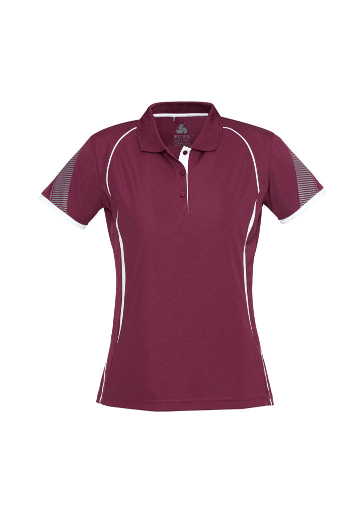 Biz Collection Womens Razor Short Sleeve Polo  2nd (P405LS)