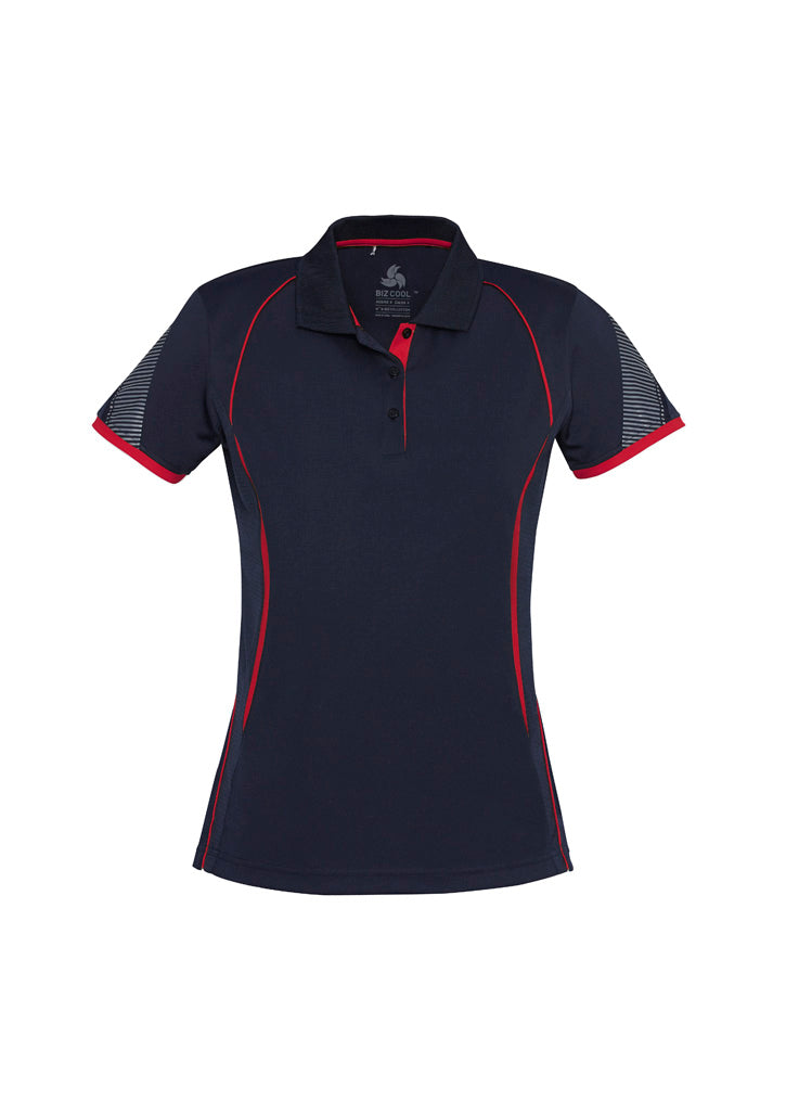 Biz Collection Womens Razor Short Sleeve Polo (P405LS)