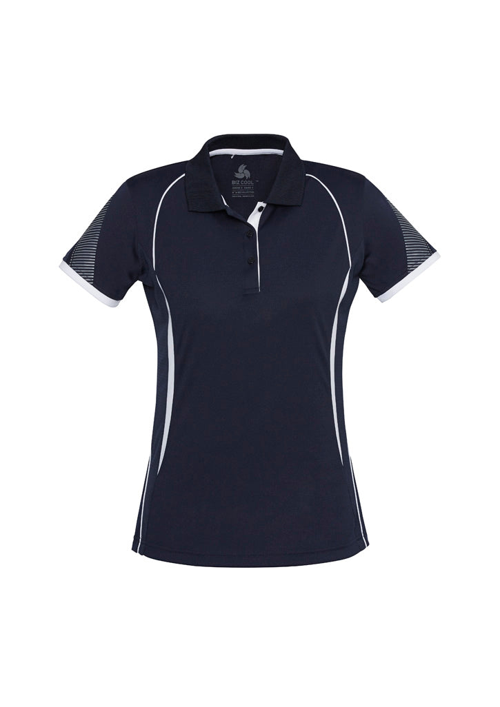 Biz Collection Womens Razor Short Sleeve Polo (P405LS)