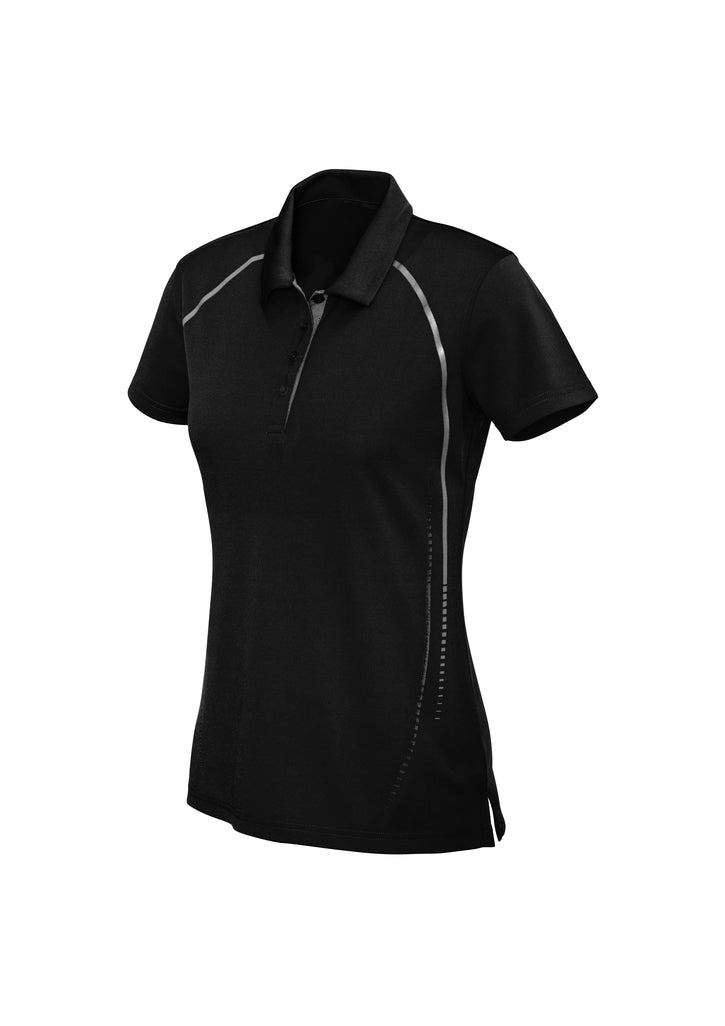 Biz Collection Womens Cyber Short Sleeve Polo  (P604LS)