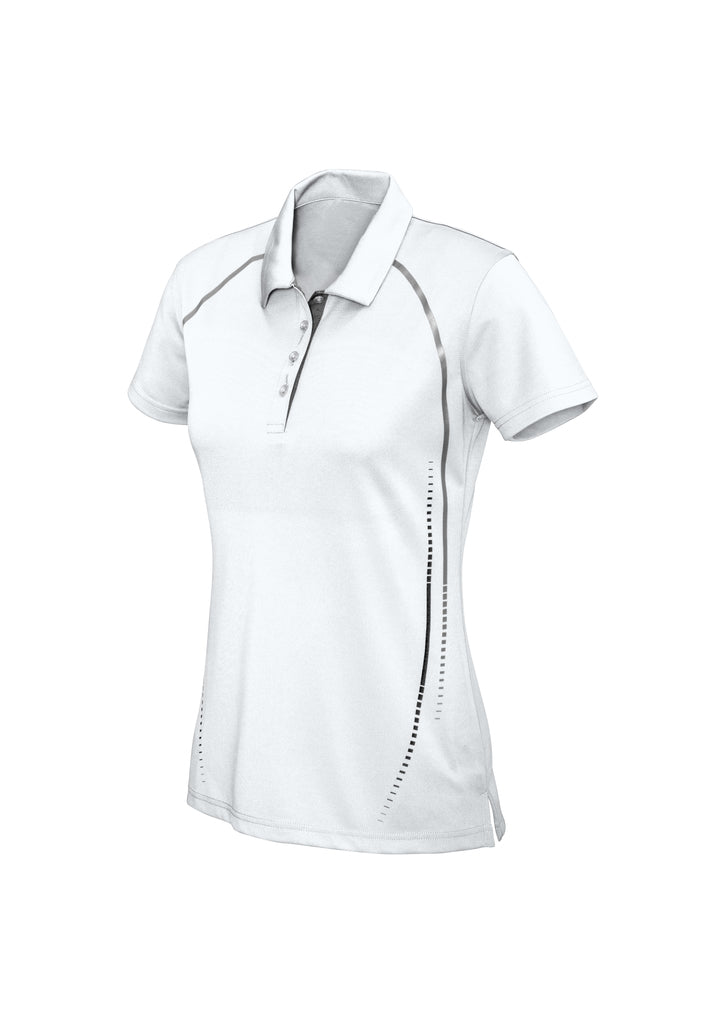 Biz Collection Womens Cyber Short Sleeve Polo  (P604LS)