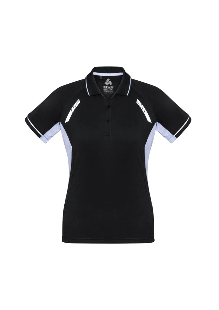 Biz Collection Womens Renegade Short Sleeve Polo  2nd (P700LS)