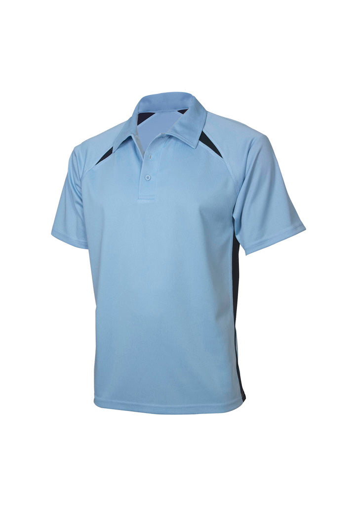 Biz CollectionMens Splice Short Sleeve Polo (P7700)