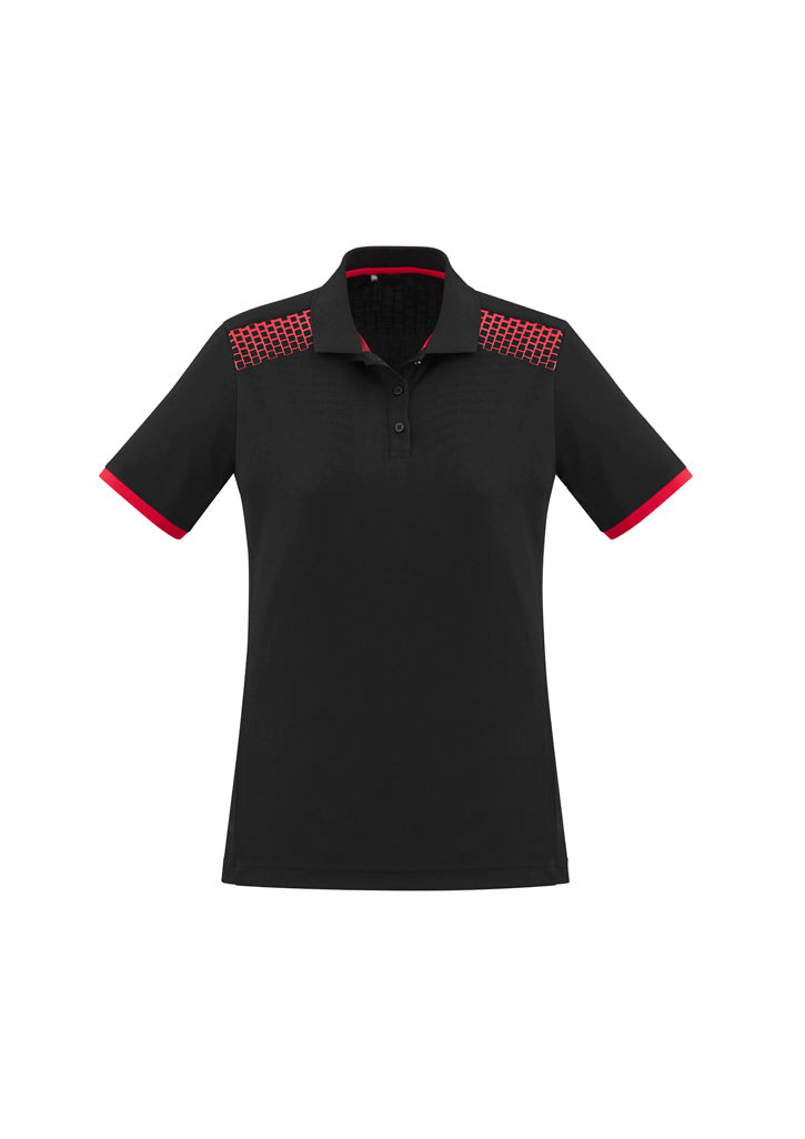 Biz Collection Womens Galaxy Short Sleeve Polo  (P900LS)