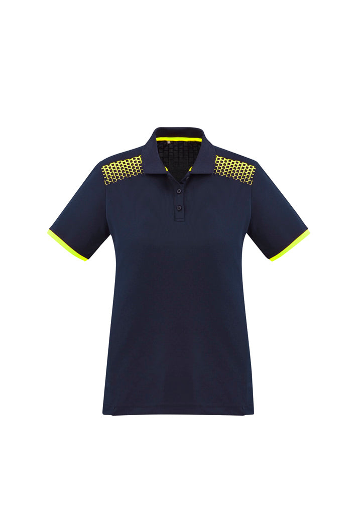 Biz Collection Womens Galaxy Short Sleeve Polo  (P900LS)