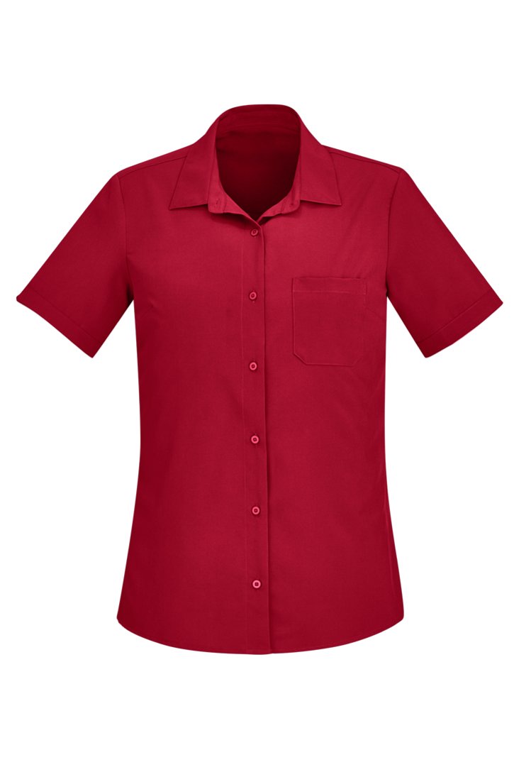 Biz Care Womens Florence Short Sleeve Shirt (CS947LS)