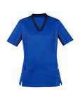 Biz Care Womens Riley Stretch Scrub Top- (CST043LS)